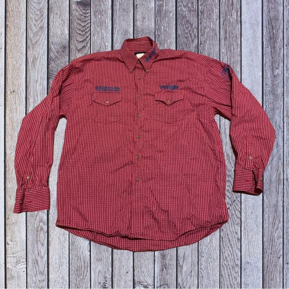 Dodge Rodeo Ram Wrangler Shirt Jeep Mopar Dealership Cowboy Button Up Down